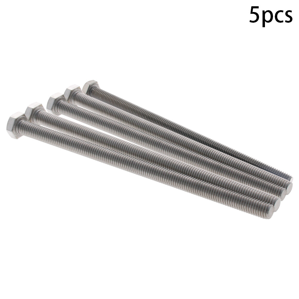 110-150mm Hex Screw M8 Socket Cap Head Hexagon Bolts 304 Stainless Steel Silver