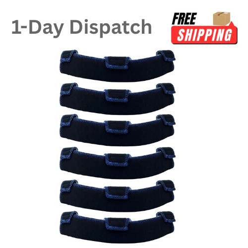 OXDFK 6 Pcs Hard Hat Liner Sweatband Flame Retardant Cotton Washable
