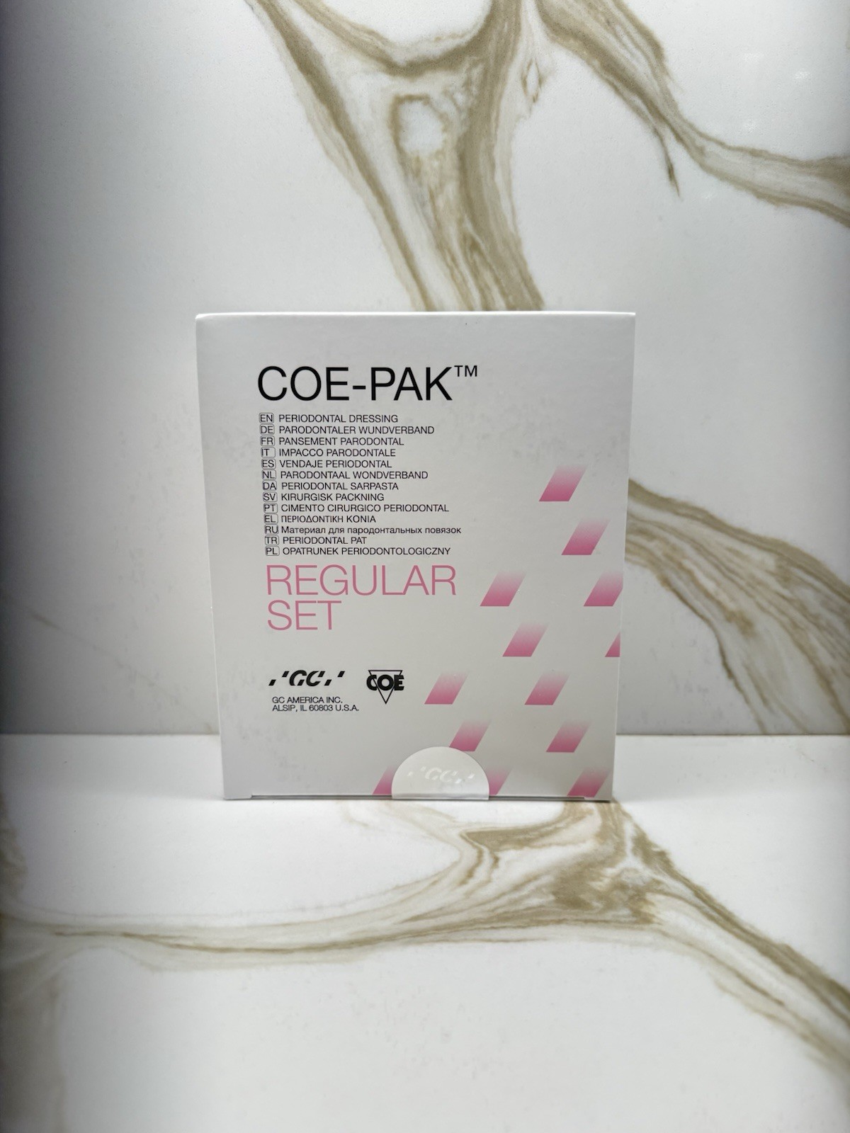 COE-PAK GC REGULAR SET , 2026-09-03- PERIODONTAL DRESSING,BASE 90G,CATALYST 90G.