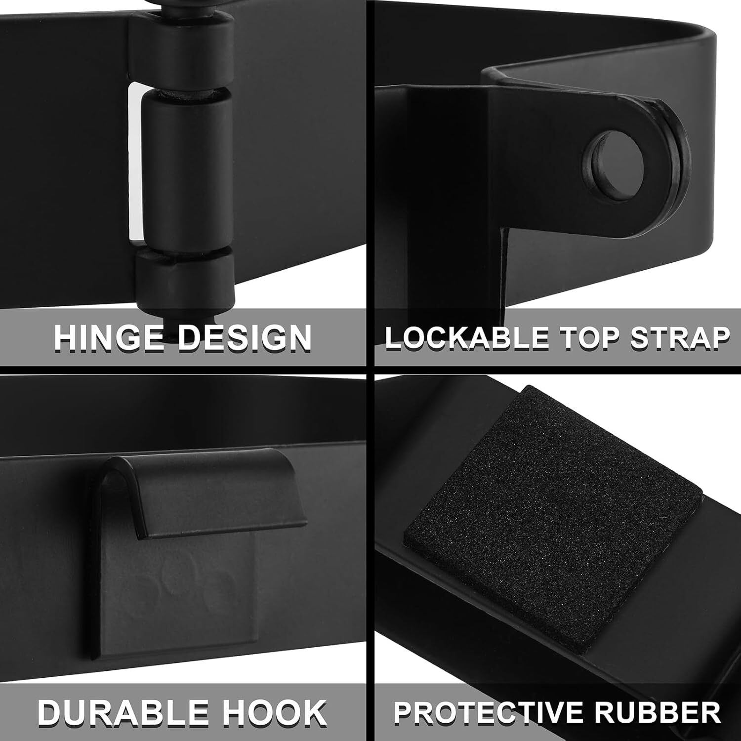 NEW 20L 5.28 Gal Military Jerry Can Holder Bracket Mount Gas Rack Fuel Carrier