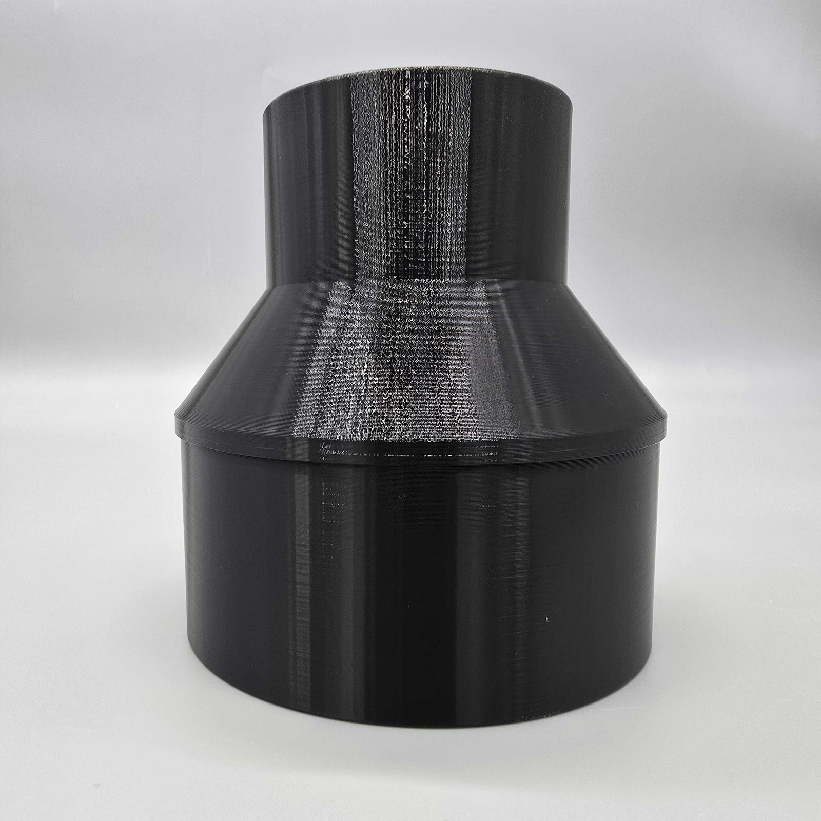 4 Inch To 2-1/2 Inch Dust Collection Reducer Adapter , 4in To 2.5in