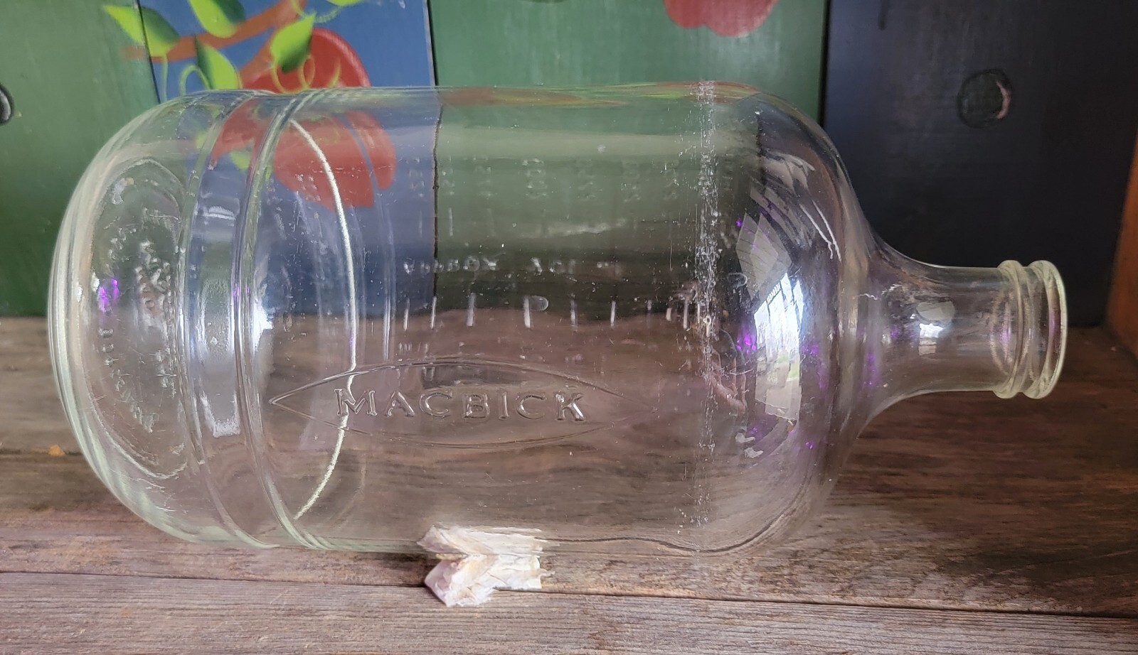 Vintage «RARE» MacBick Laboratory Bottle Beaker Glass 3000ml