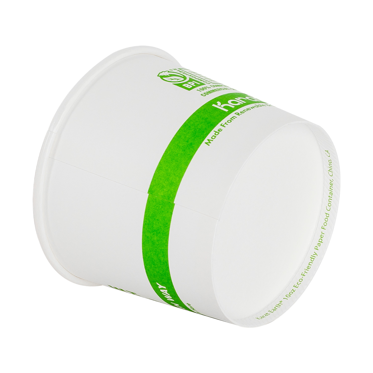 Karat Earth Eco-Friendly 10oz Paper Food Container (90.8mm), Generic – 1,000 ct