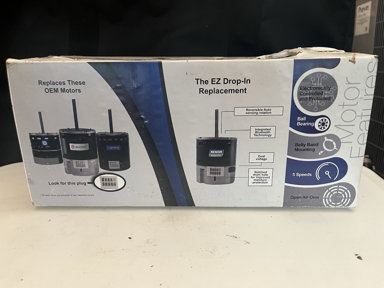 Rescue Select Pro 6633 Programmable ECM Motor 115/208-230V Bluetooth Universal