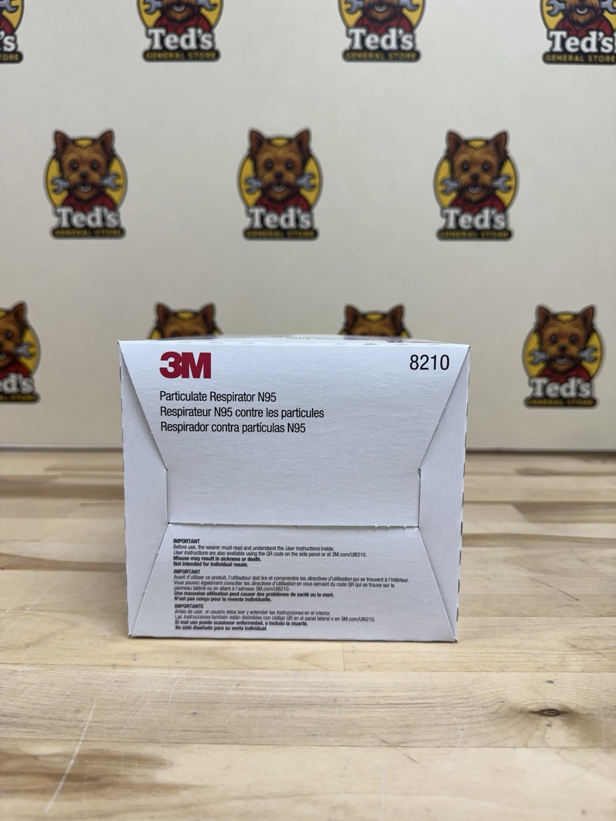 3M 8210 N95 Particulate Respirator Mask (Box of 20) EXP 01/2026