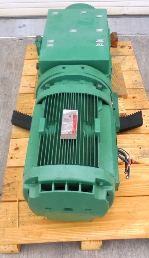 CORCOM MAG CARRIER SPINDLE K-411323R6081M, W/ GE MOTOR 5KAF286DL200AV, 30 HP