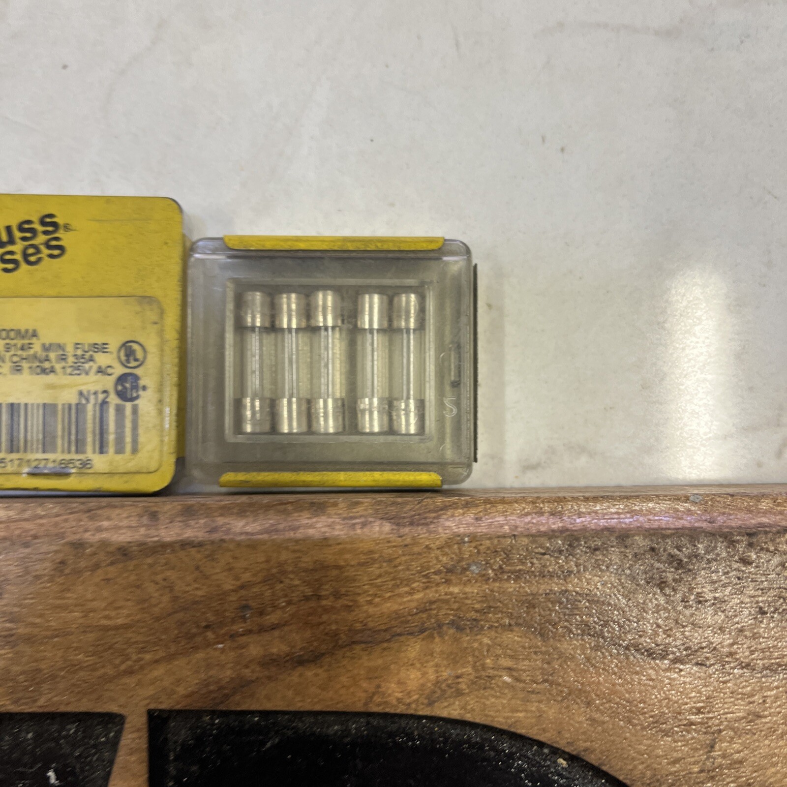 Bussmann GMA-600MA Buss Fuse 600MA 250V GMA600MA (Pack of 10)