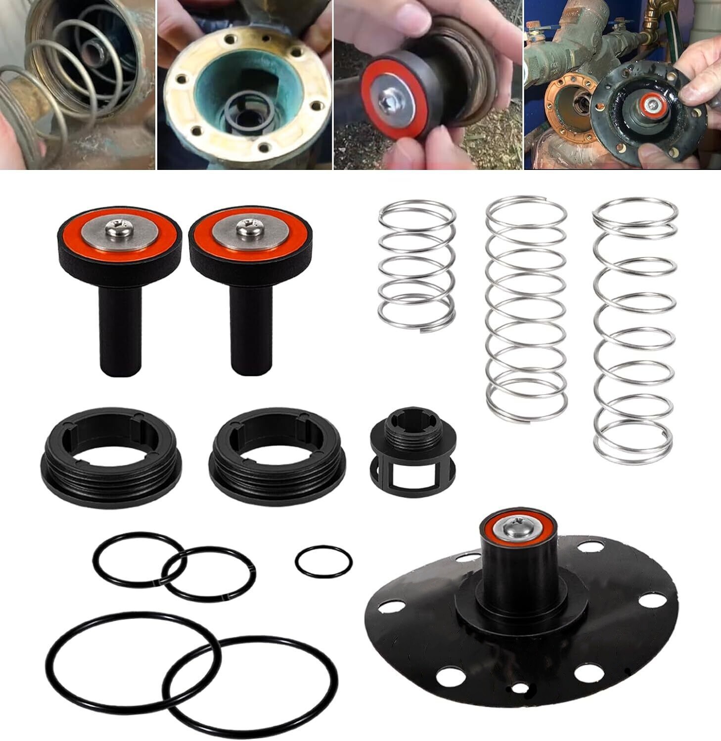 3/4″-1″ Complete Repair Kit For Wilkins Backflow Preventer Zurn 975XL / 975XL2