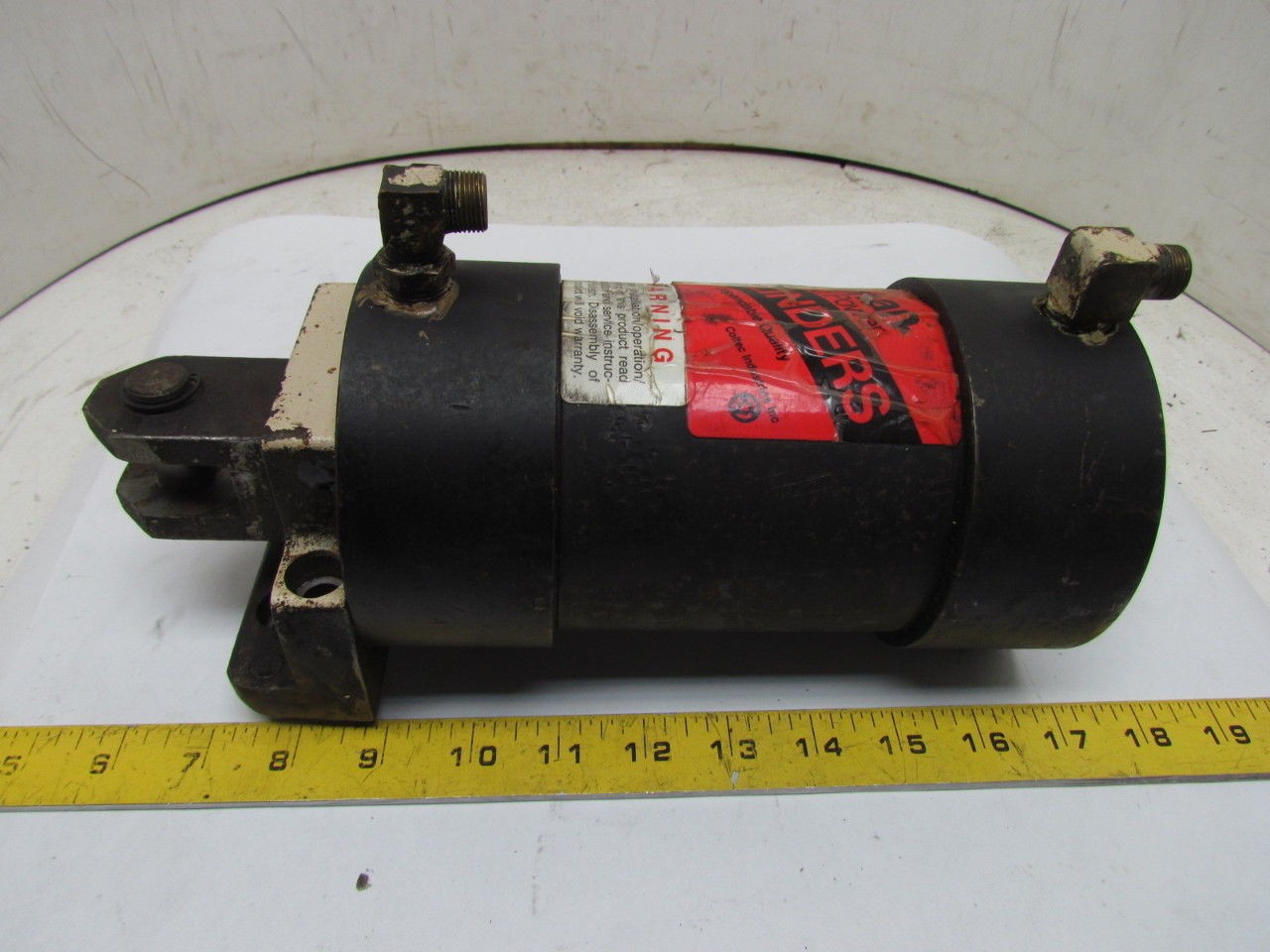 Ortman 3.500X4.250 Pneumatic Air Cylinder 3-1/2″ Bore 4-1/4″ Stroke Roundline
