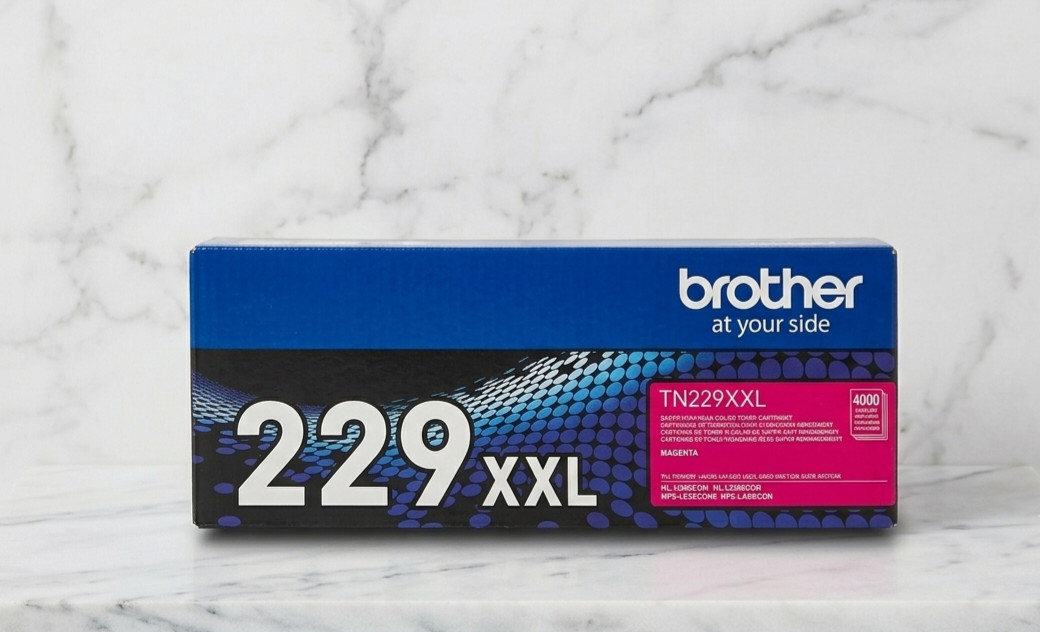 Brother TN229XXL Black & Color Super High Yield Toner Cartridge Set 4-Pack OEM