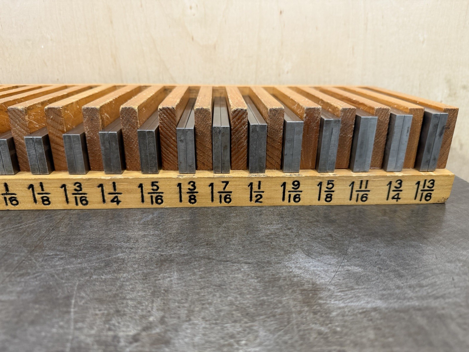 Complete Set Of Precision Parallels 1/2″ To 1-13/16″ Ralmikes/Harig