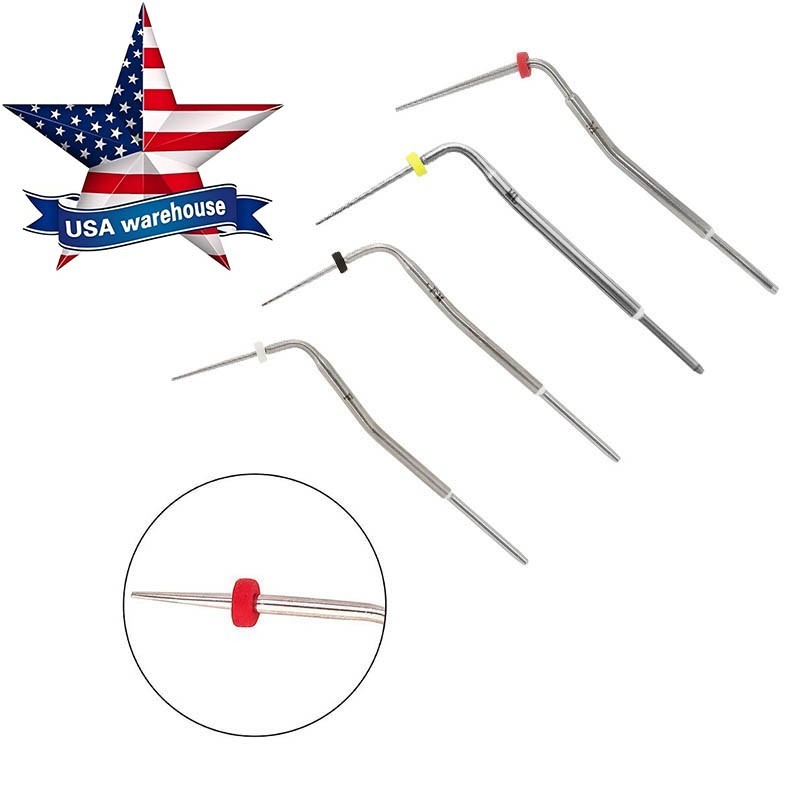 4PCS/Box Dental Gutta Percha Heated Tips for Obturation System Pen F,XF,FM,M