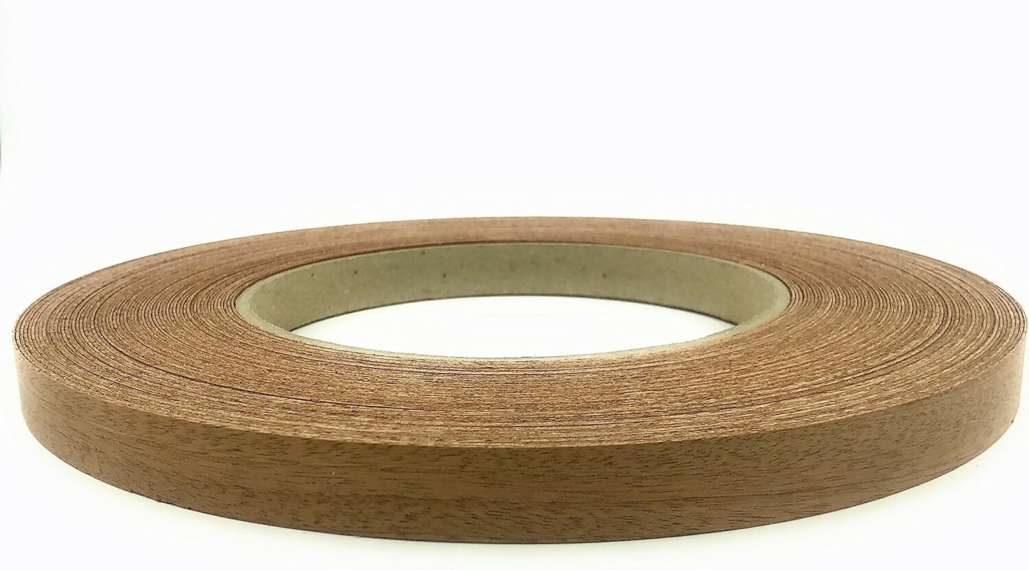 Mahogany 7/8″ X 50′ Roll Wood Veneer Edge Banding, Iron on with Hot Melt