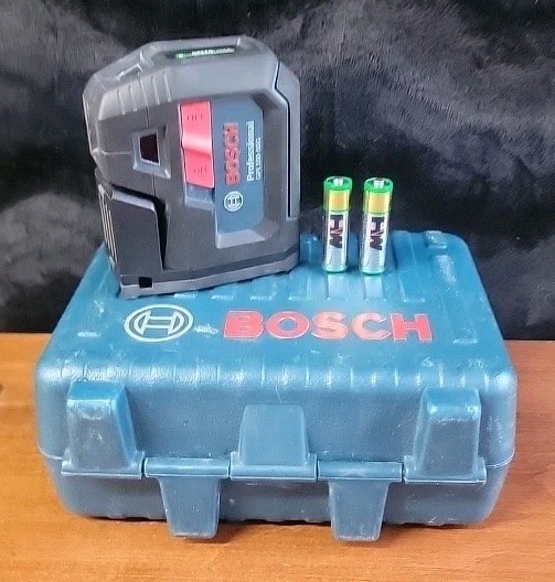 Bosch GPL100-50G Green-Beam Five-Point Self-Leveling Alignment Laser