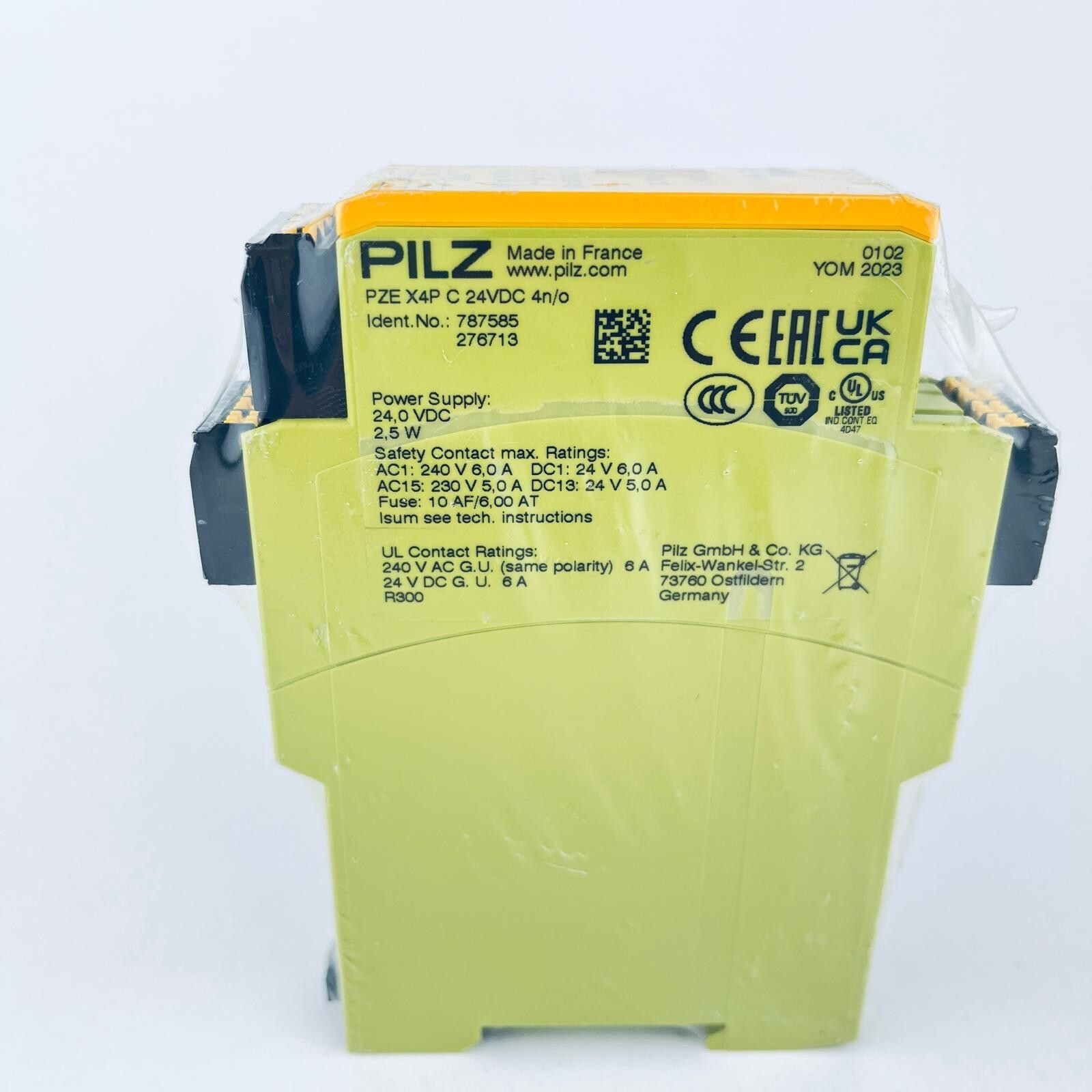 PILZ 787585 PZE X4P C 24VDC 4N/O BRAND NEW 2023 !