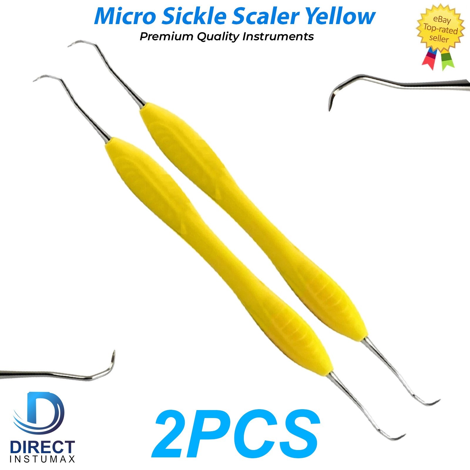 Micro Sickle Scaler Dental Hand Anterior Posterior Periodontal Hygiene Tool Pick