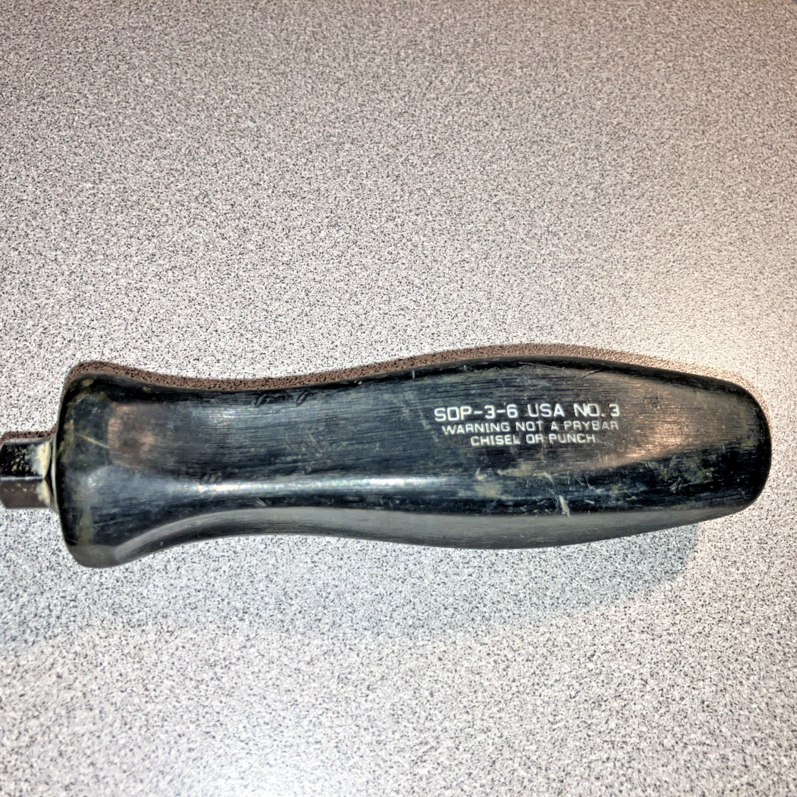 Williams Tools SDP-3-6 #3 Phillips Round Shank Screwdriver Hex Bolster USA
