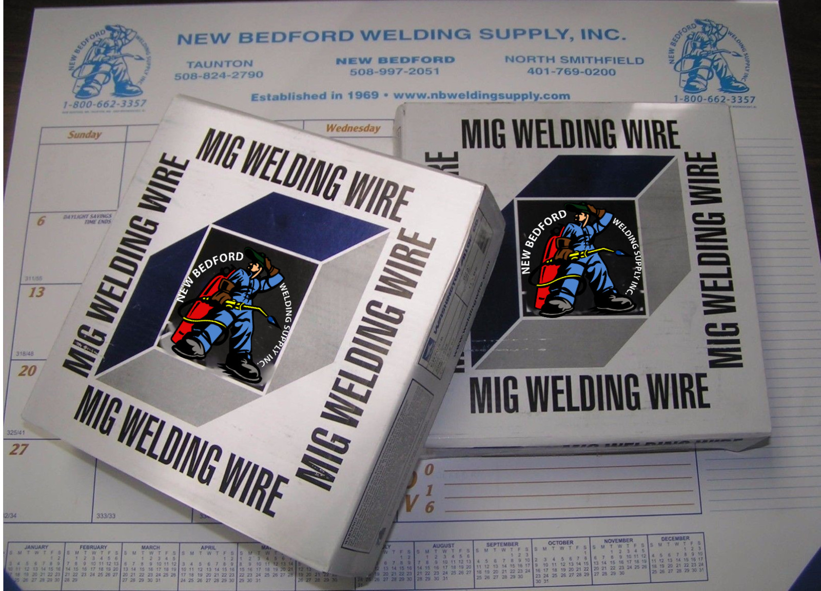 Two 11 Lb Spools .ER70S-6 x 023″ Mild Steel MIG Welding Wire **FREE GIFT**