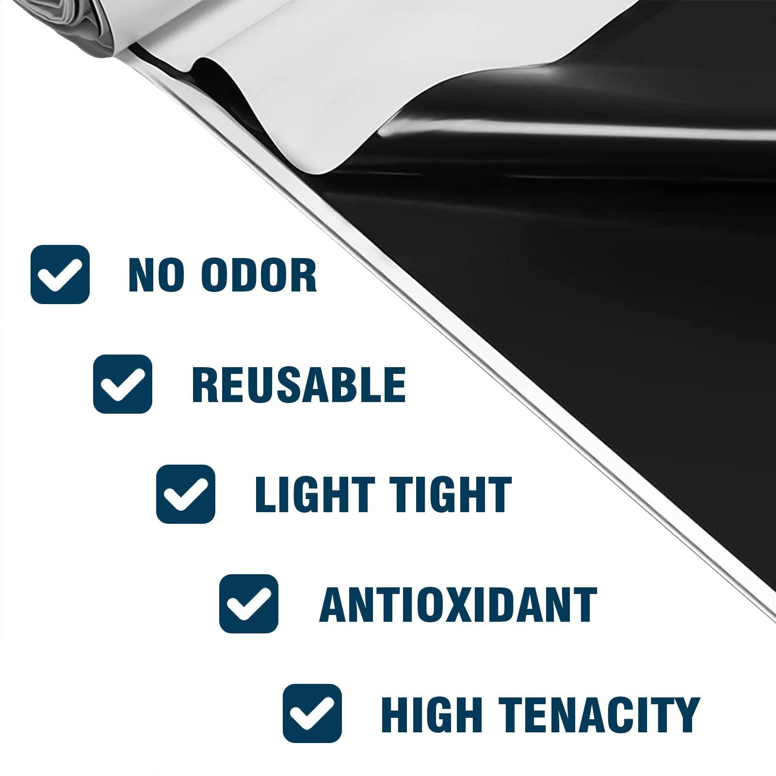 Spirecover Crawl Space Vapor Barrier 12 Mil 10×30′ Black/White Panda Film