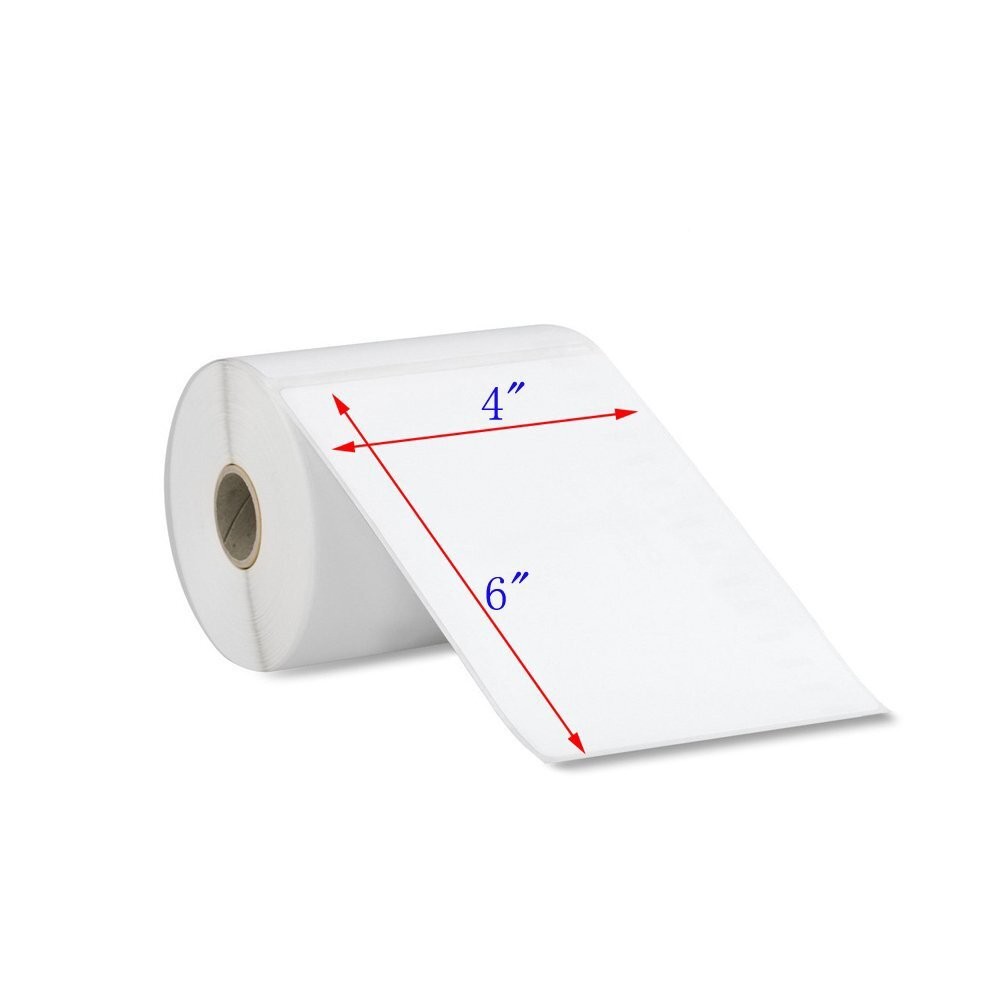 4″x6″ Thermal Shipping Labels for Zebra, Rollo, Munbyn, MFLABEL, Eltron 500/roll
