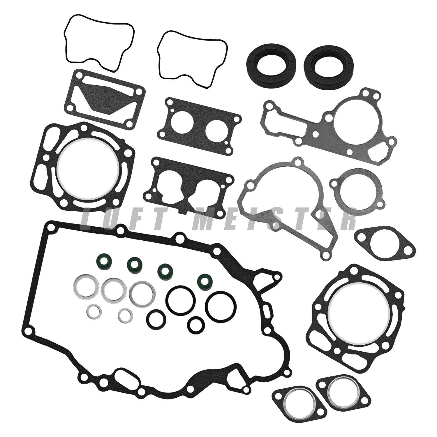 For John Deere 445 425 F911 Kawasaki FD620 D FD661 D Engine Rebuild Gasket Set