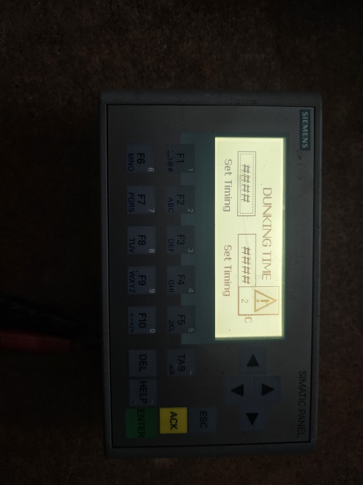 SIEMENS 6AV6647-0AH11-3AX0 HMI KP300 Basic Panel
