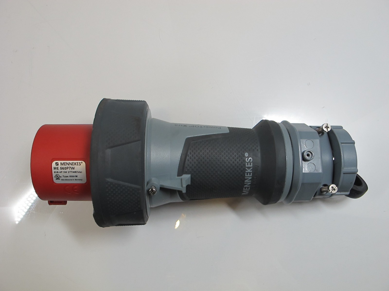 ME560P7W Mennekes Electrical Products Plugs & Receptacles, 309 Series Plug, 60A,