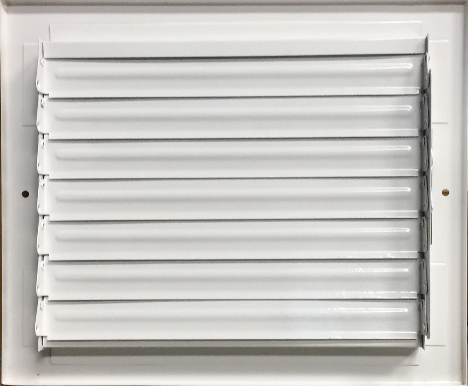 10″X 8″ (Duct Opening Size) 2-Way Stamped Face Steel Ceiling/Sidewall Air Supply