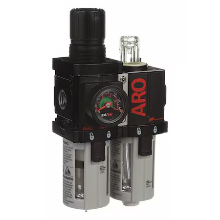 Aro C38121-600 Filter Regulator Lubricator, 44 Cfm
