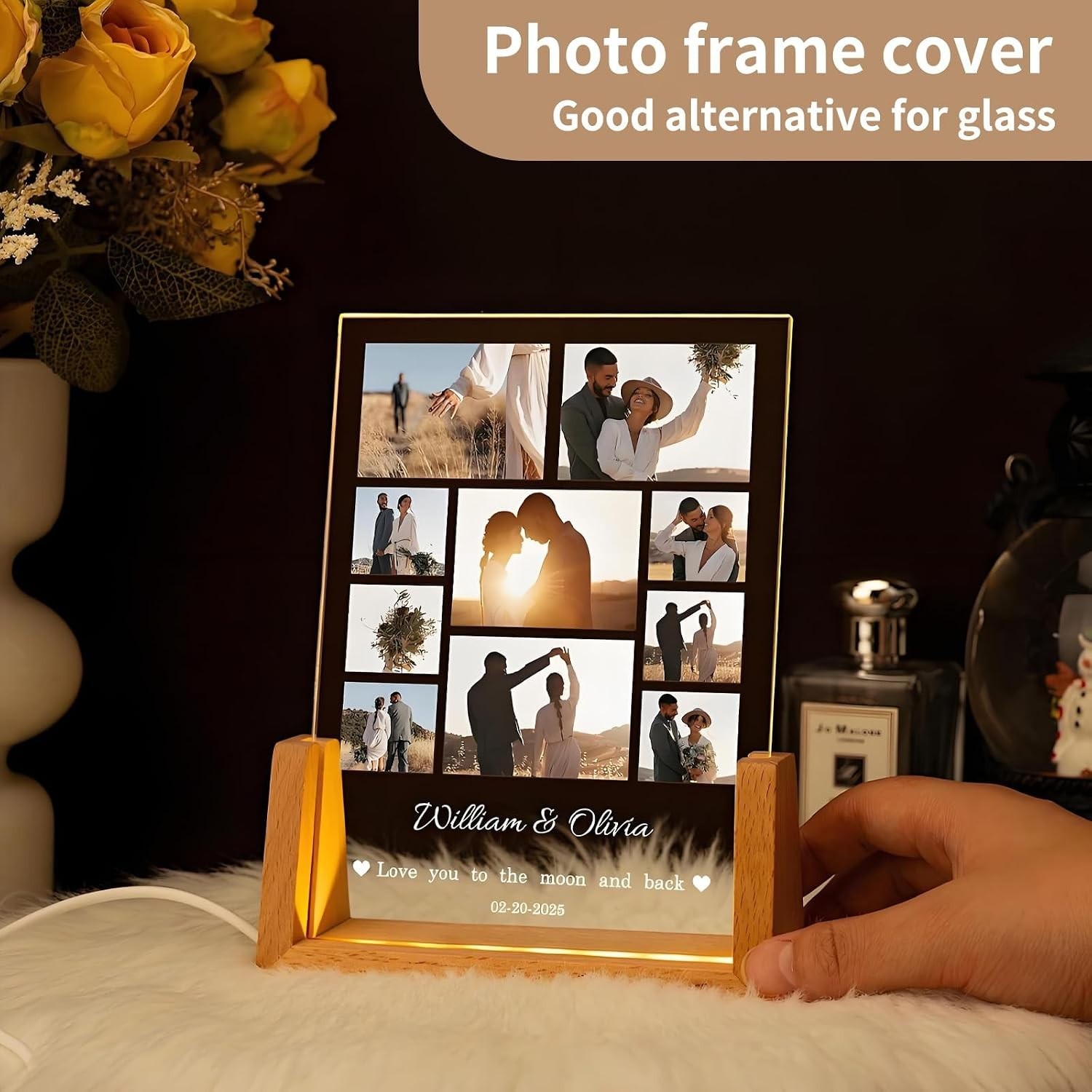 2 Pack 20×24″ Plexiglass Sheets 1/8 inch Thick (3mm), Clear Acrylic Panel Board