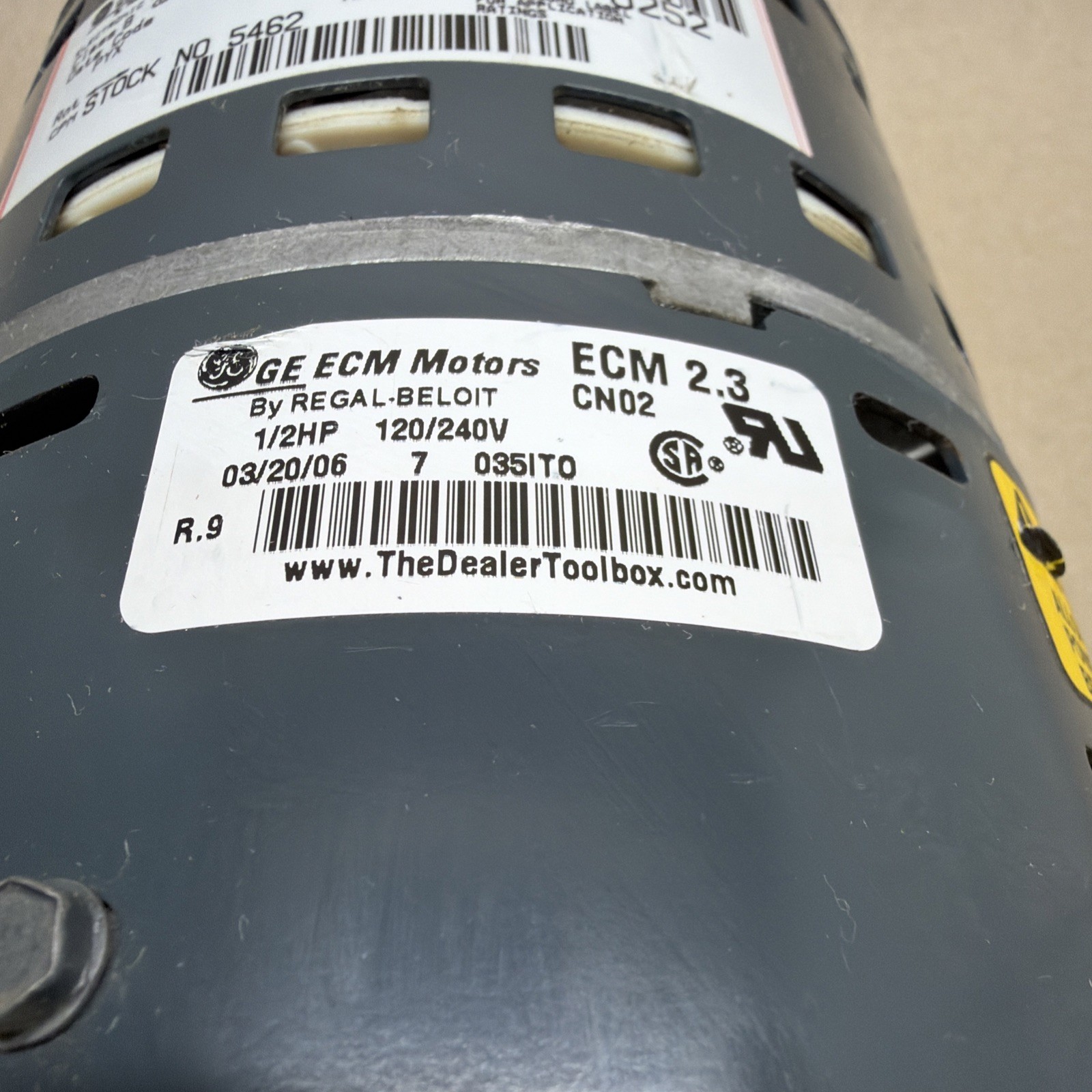 TESTED🔥 ECM 1/2HP Blower Motor 2.3 Controller GE 5SME39HL0252 208/230V CN02