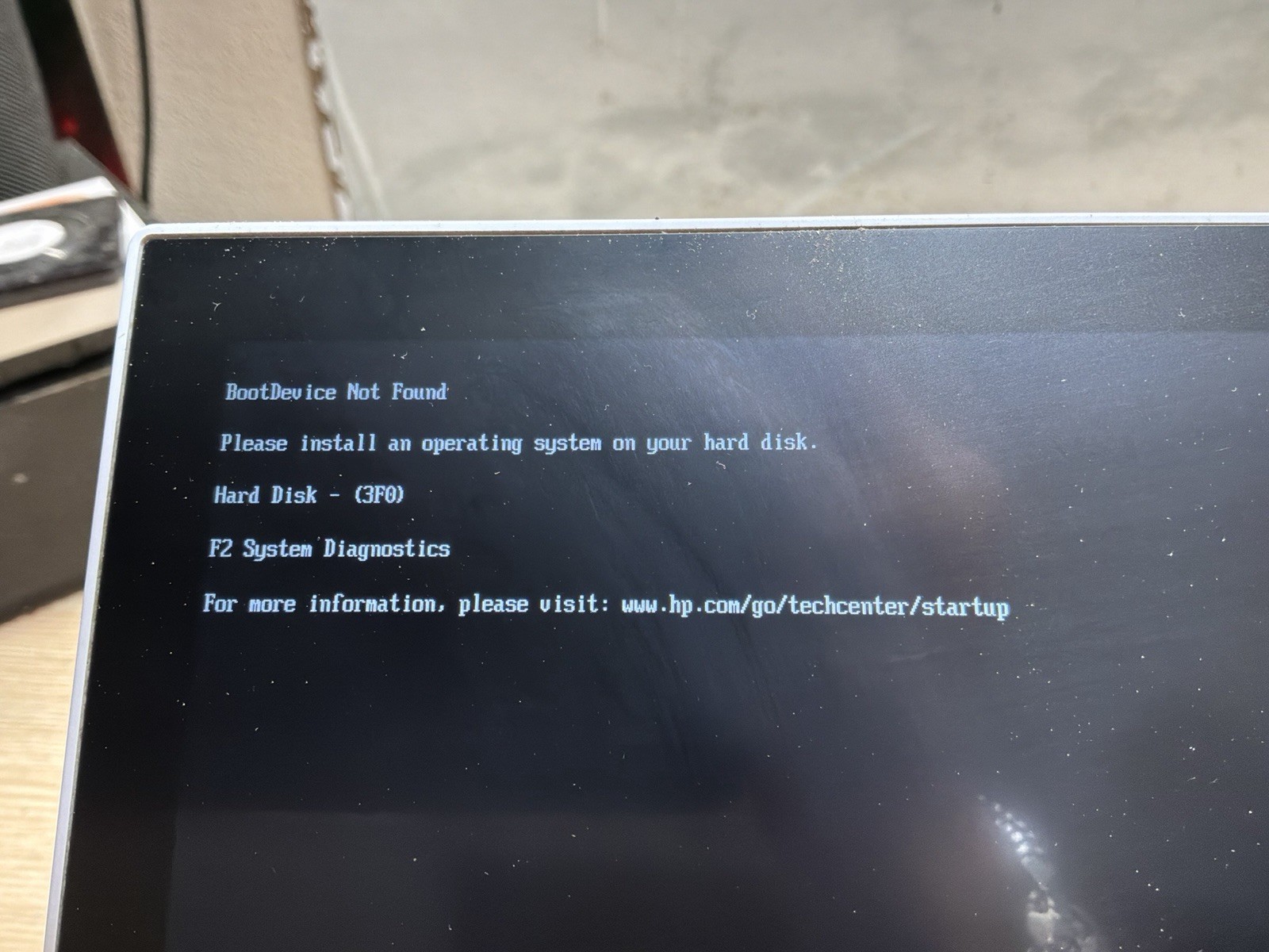 HP Engage One All-in-One System Model 145/FOR PARTS/ No Hard Drive /JUA3784