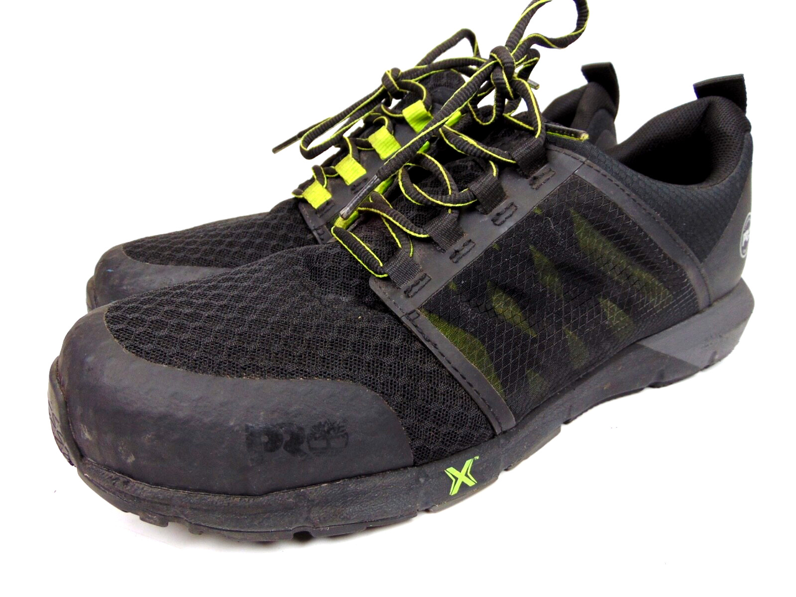 Timberland PRO 605 Radius Safety Toe Work Sneakers, Men’s Size 10.0 WIDE, Black