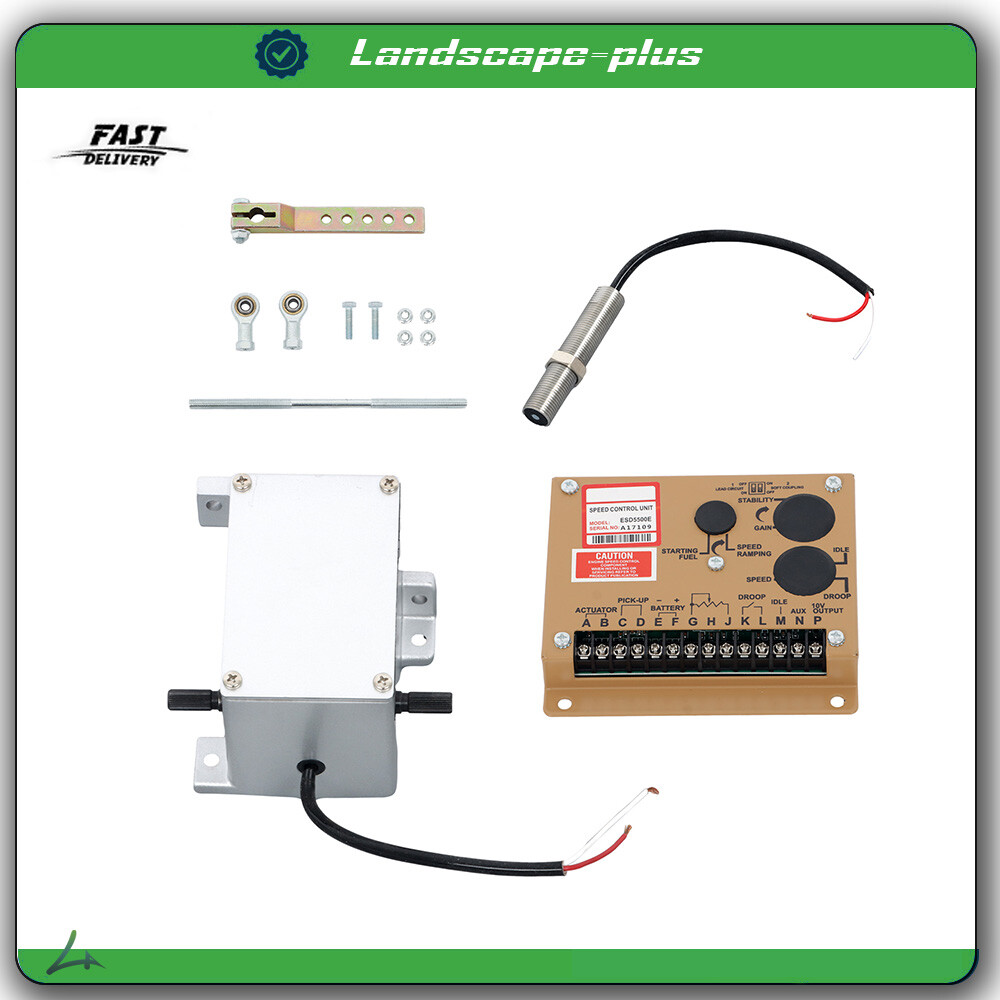 MSP675 ADC120 12V Generator Governor Actuator Control Unit ESD5500E