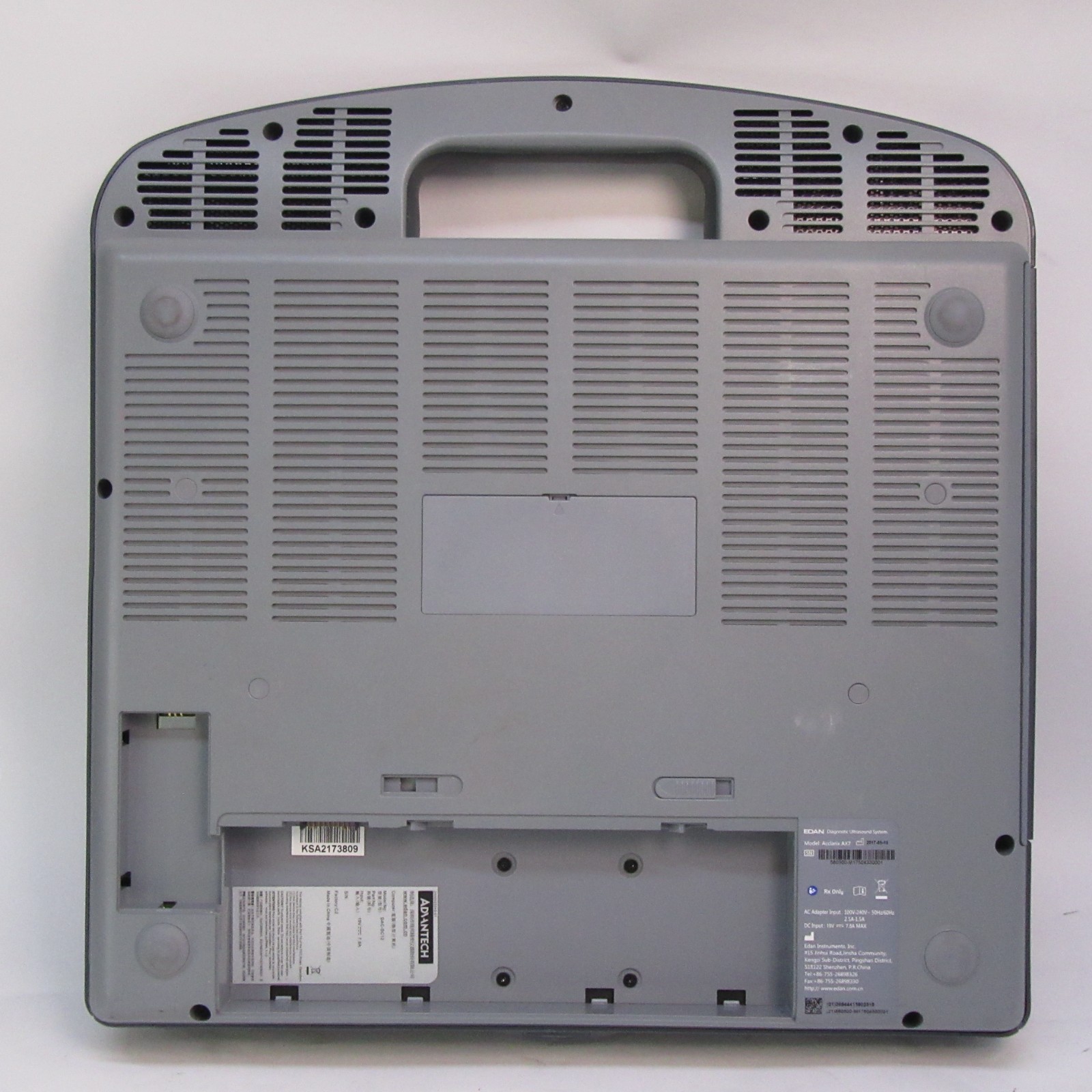Edan Acclarix AX7 portable ultrasound *PARTS T12-D18