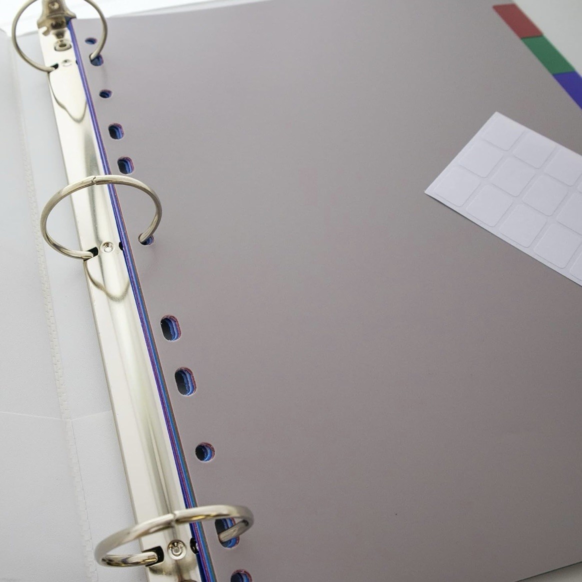 Bazic Products Binder Dividers, 10 Color Tabs, 8.5 x 11 in. (4 PACK)