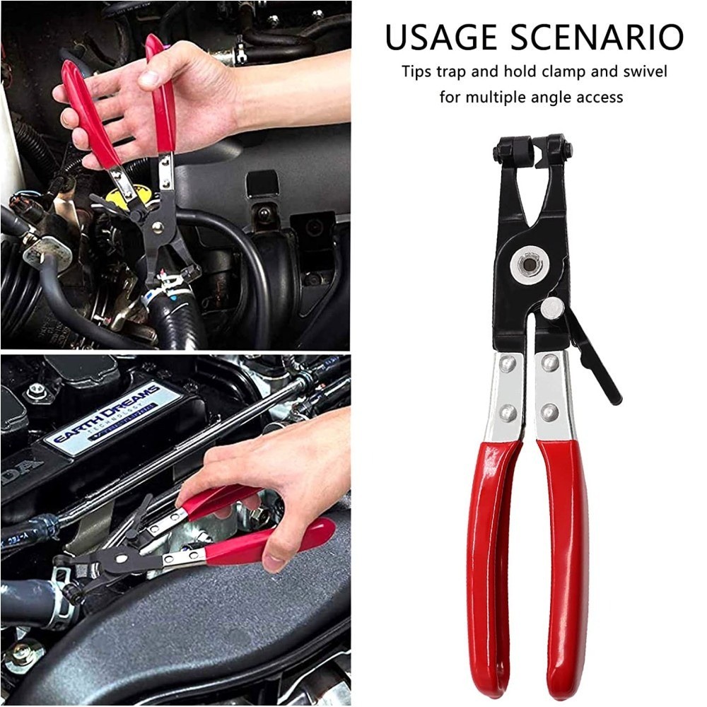 115Pcs Spring Clip Clamping Hose Clamp Sealing Fuel Radiator Silicone Air Pipe