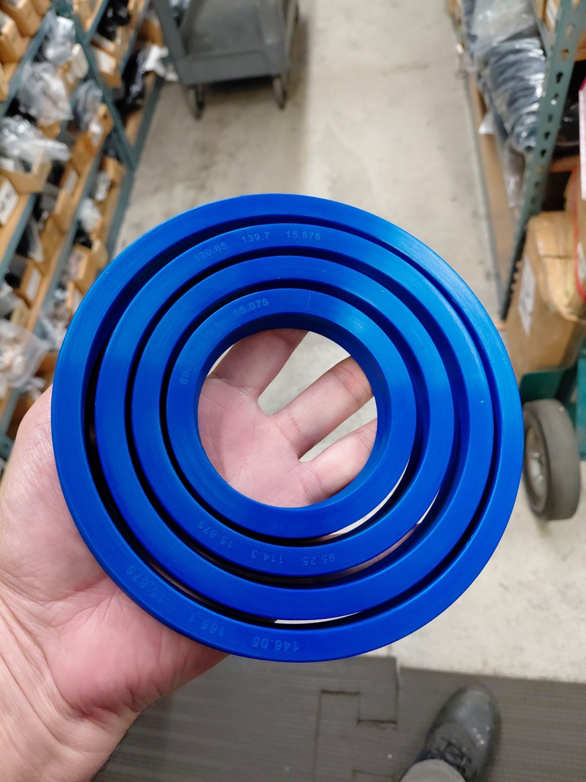 Mailhot SK-36 Telescopic HD Dump Cyl Seal Kit SS Spring Loaded TPU/45 U-Seals