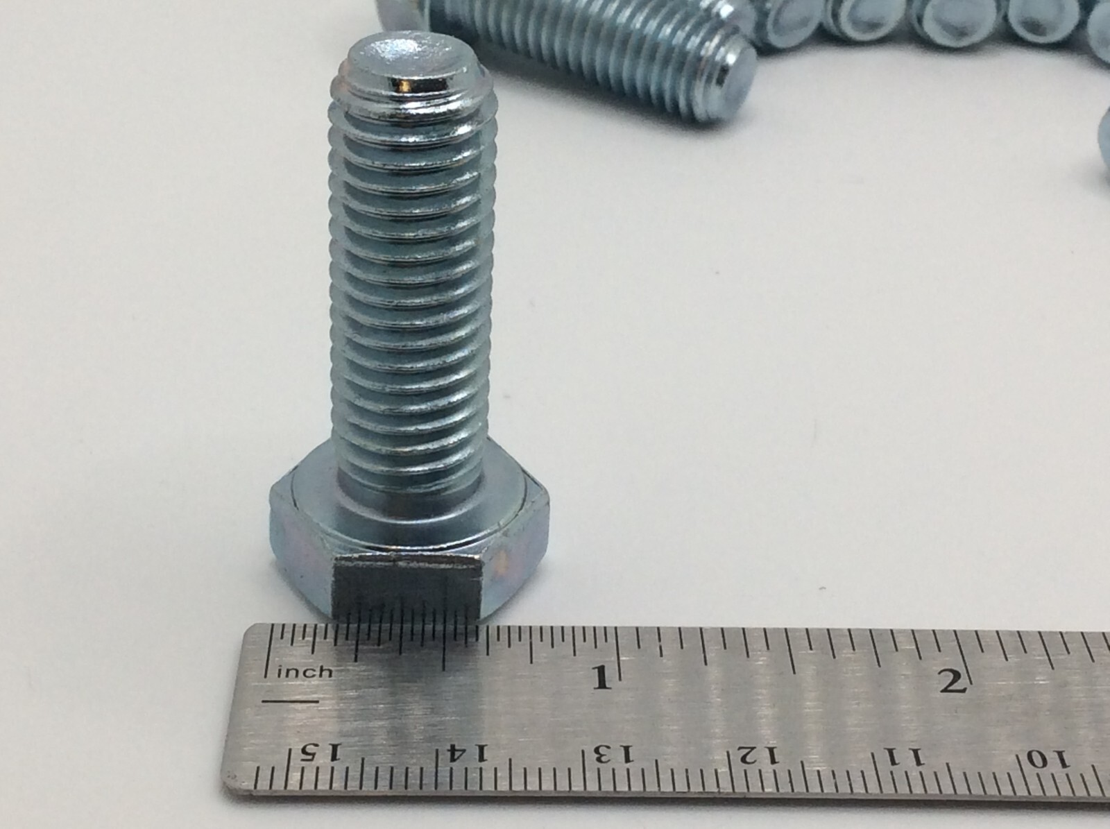 M12-1.75 x 35 mm Fully Threaded Hex Cap Screws 10.9 DIN 93, LOT OF 10