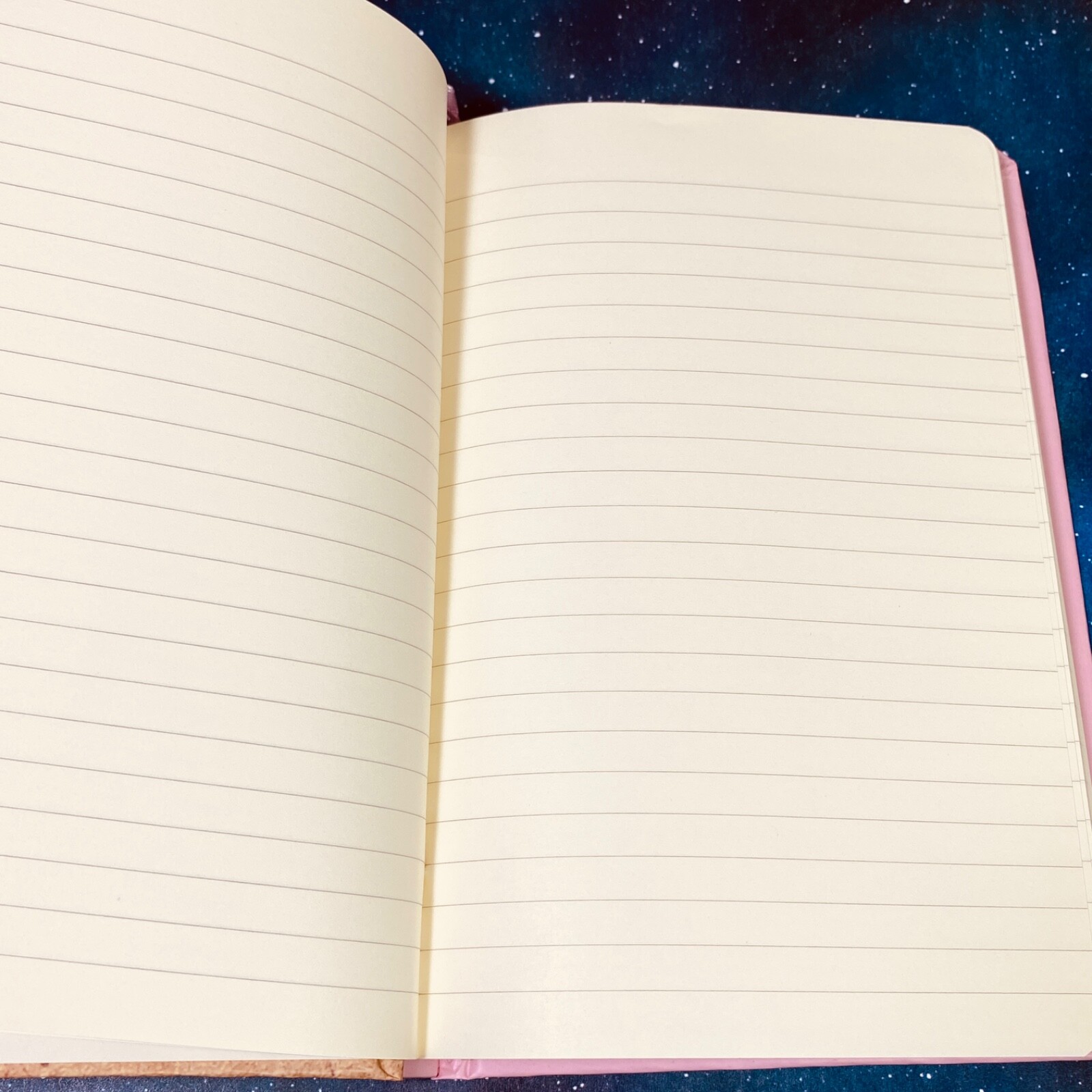 Unicorn Notebook Diary Journal Lined Pages Satin Bookmark Office Work School n
