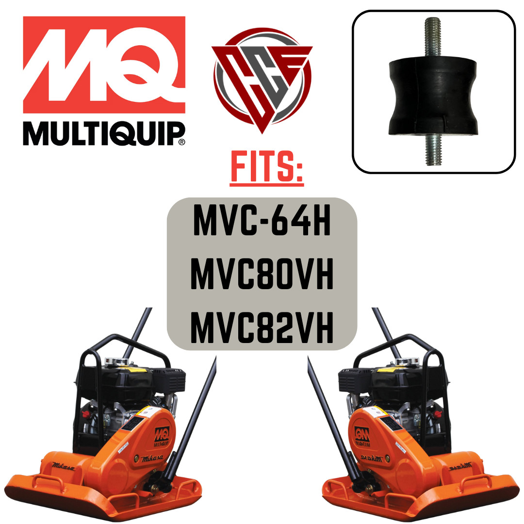 Multiquip Shock mount 4 Pack MVC-64H/Ew, MVC80VH/VHW, MVC82VH/VHW 939010254