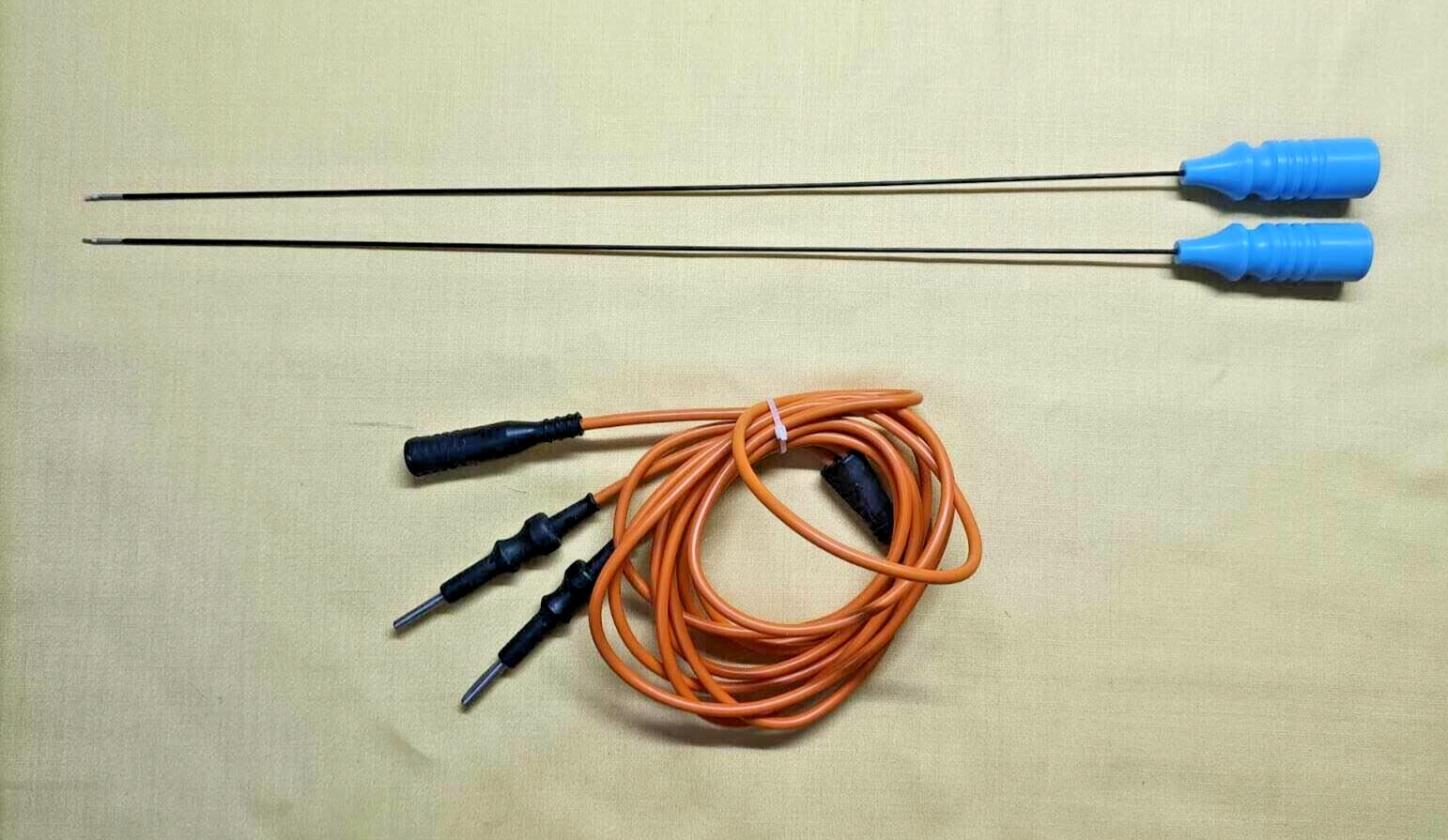 2pc Laparoscopic Hysteroscopy Bipolar Spatula 5FR 40cm Surgical Instruments