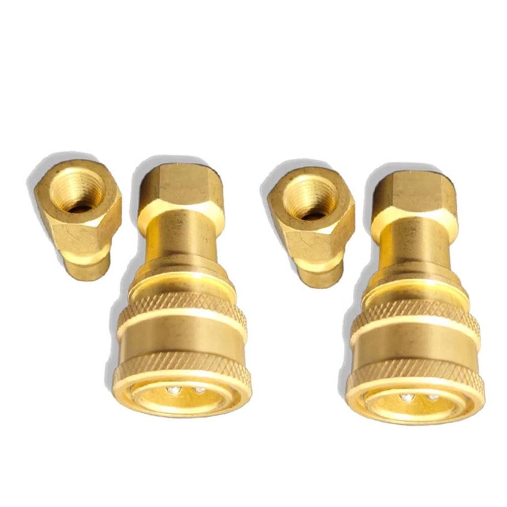 6 Set 1/4″ Quick Disconnect Coupler Valve for Carpet Cleaning Wand Truck Mount