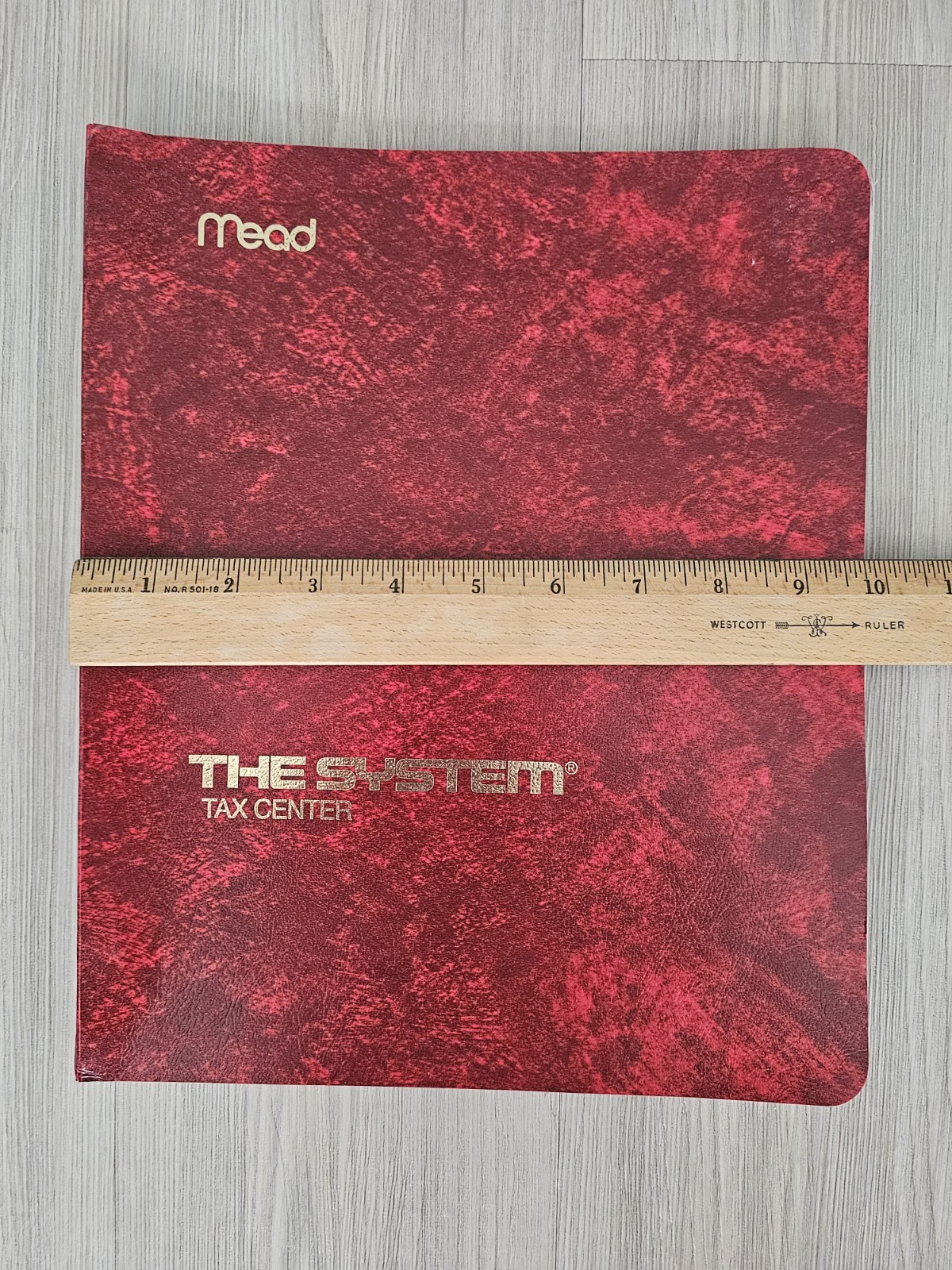 Vintage Mead The System Tax Center Record Unused 1978
