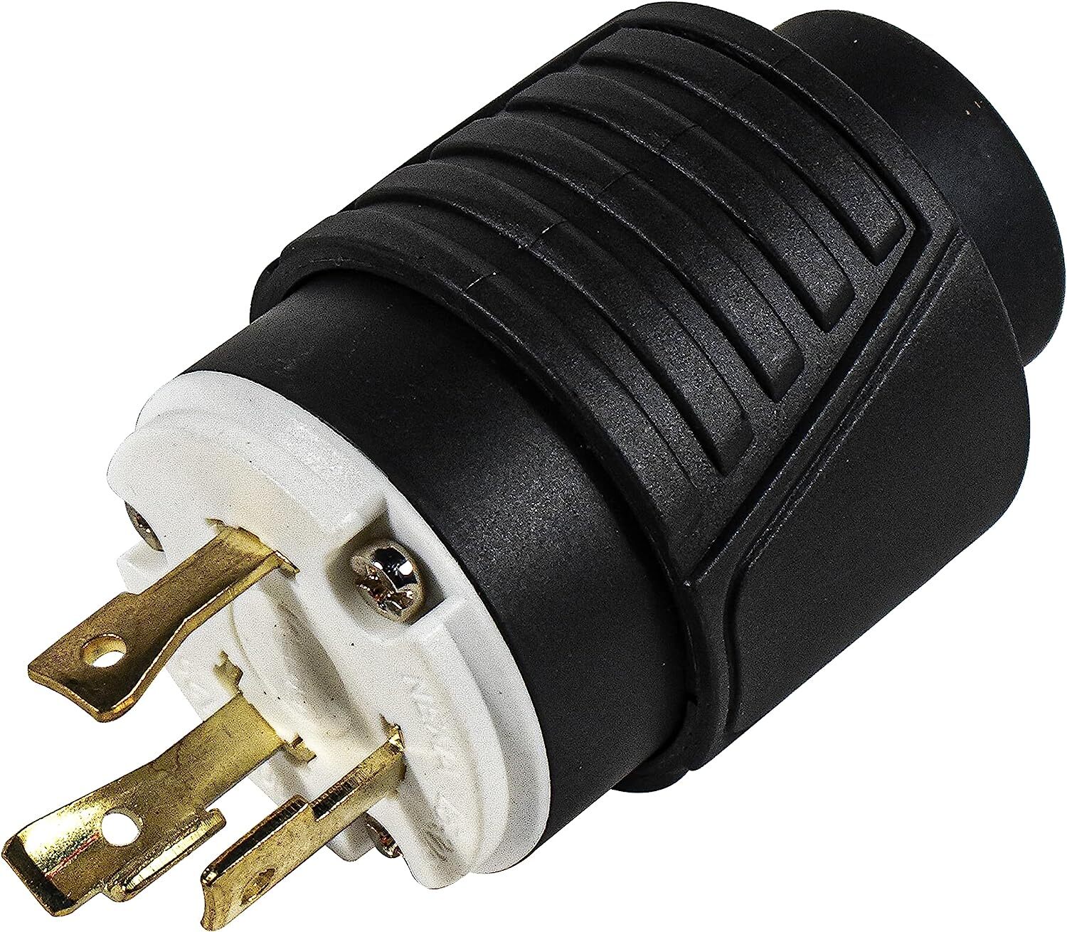 US Cord Connector Locking Plugs Flush Mounting Receptacle 30A 125V for Generator
