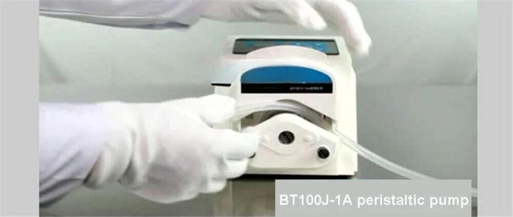 new BT100J-1A Peristaltic Pump YZ15 Drive Lab High Accuracy 30W 0.07-380ml/min