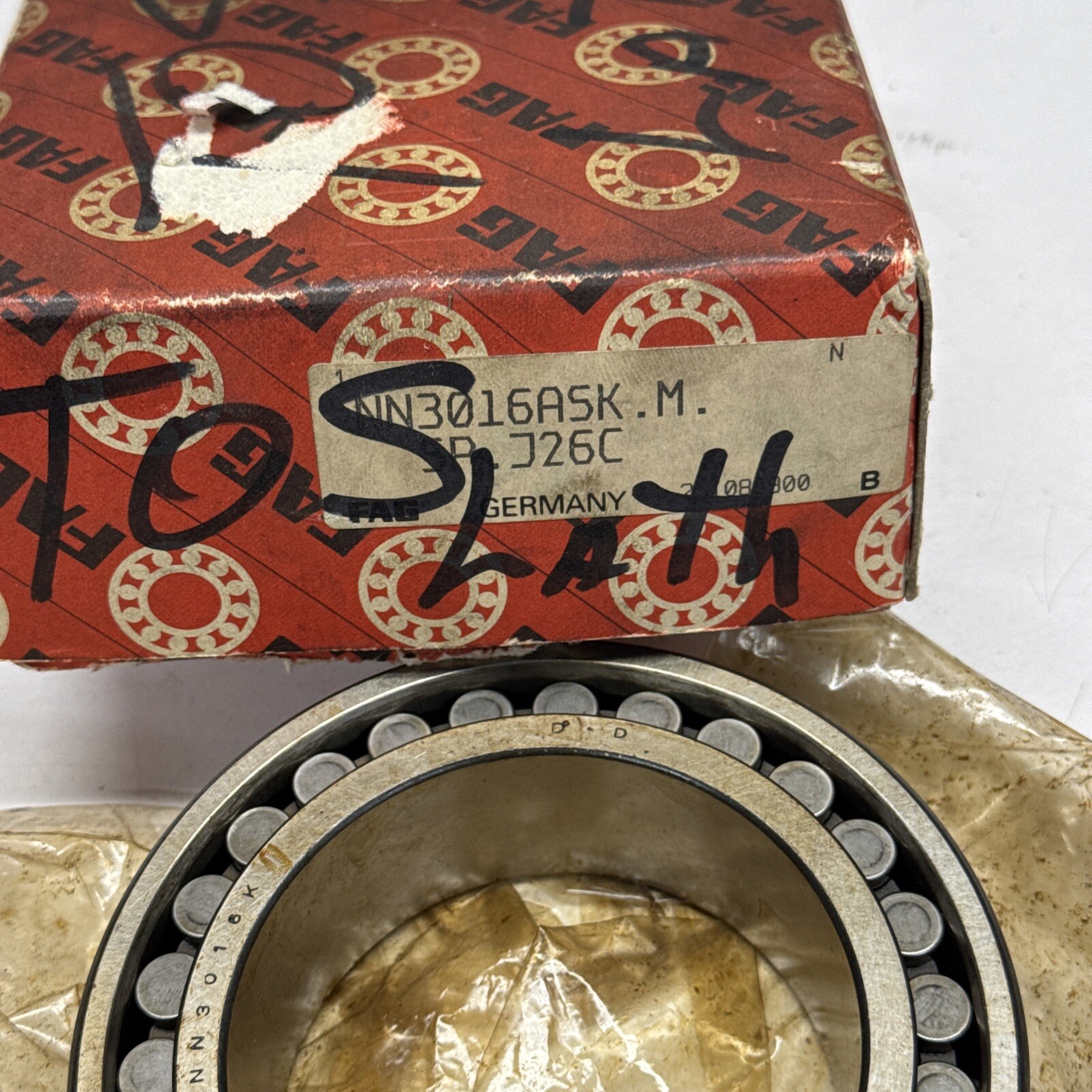 Fag NN3016ASK.M.SP Double Row Cylindrical Roller Bearing 80 x 125 x 34mm