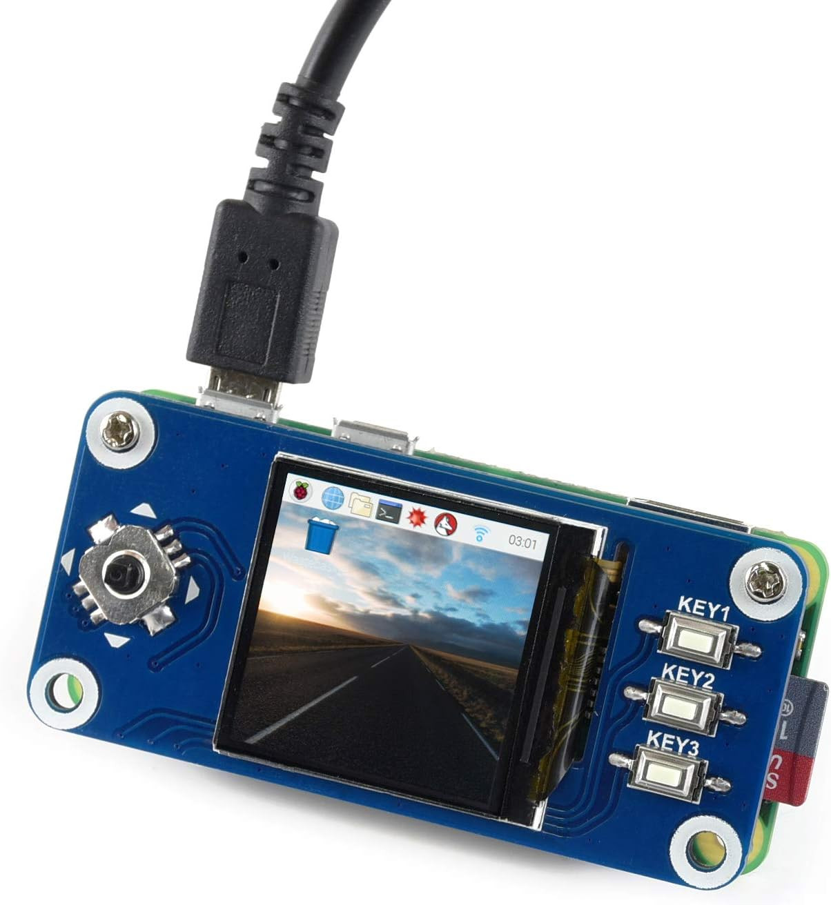 1.3Inch IPS LCD Display HAT, Compatible with Raspberry Pi Zero/Zero