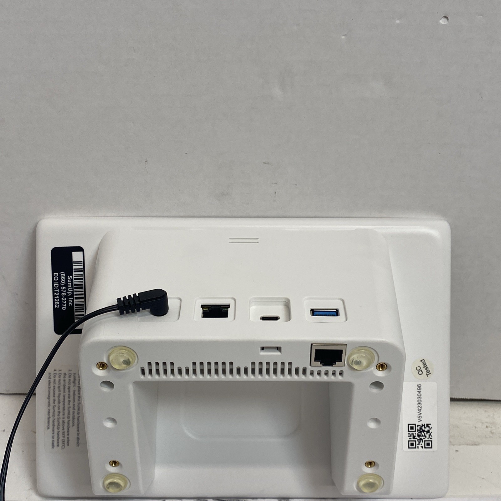 SumUp POS Customer Touchscreen Terminal White
