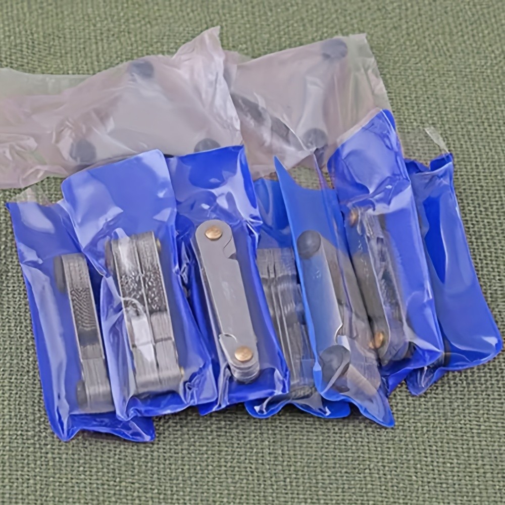 Multi-Size Thread Gauge – Metric & Imperial for Screw Thread Measurement（52pc）